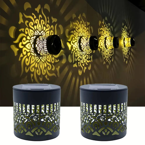 MandalaGlow™ Lampe Solaire Mandala — Illuminez Votre Jardin Sans le Moindre Fil