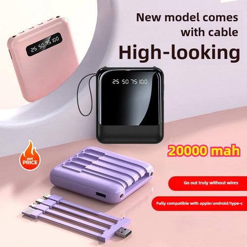 Charge Everything: Compact 4-in1 Power Pack