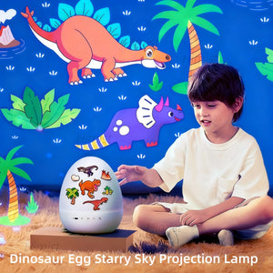 DinoGlow Egg Projector — Magical Night Sky for Kids