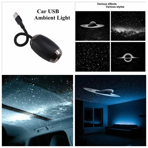 AuraBeam USB Ambient Projector — Transform Your Space in Seconds